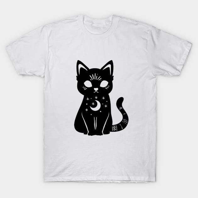 black cats T-Shirt by FUNNY LIFE